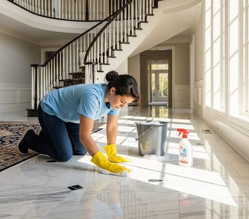 Sols en marbre : méthodes de nettoyage pour préserver leur éclat