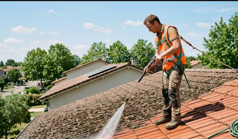 Nettoyage toiture  : comment les techniques hydrojet ont révolutionné la pratique