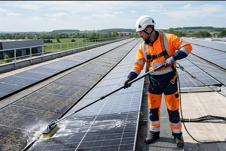 Nettoyage de panneaux photovoltaïques : le rôle du professionnel dans le diagnostic initial
