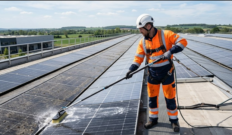 Nettoyage de panneaux photovoltaïques : le rôle du professionnel dans le diagnostic initial