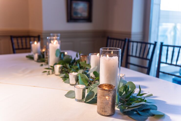 Comment créer un chemin de table lumineux uniquement avec des bougies