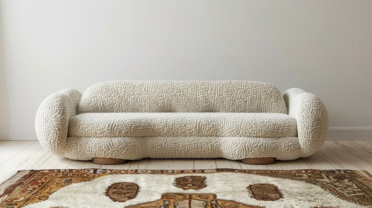 Comment nettoyer et entretenir un canapé en tissu bouclette