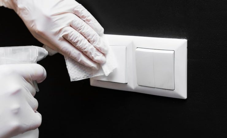 Finitions nettoyage : interrupteurs et plinthes