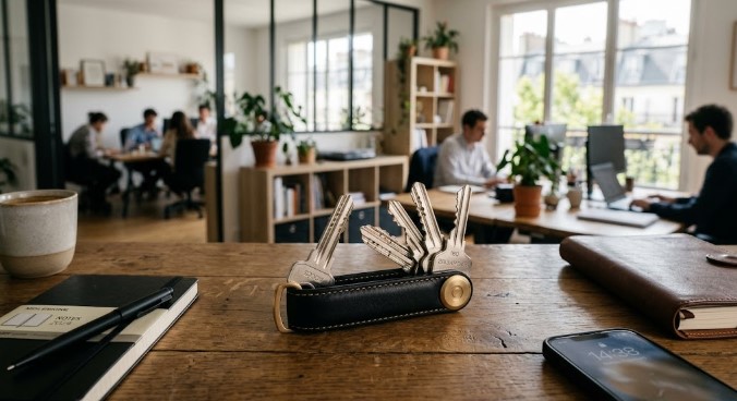 Organigramme de clés : une seule clé pour ouvrir toutes les portes du bureau