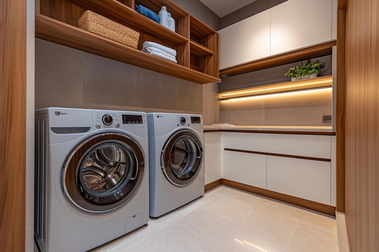 Les secrets d’un plan de buanderie fonctionnel selon les architectes