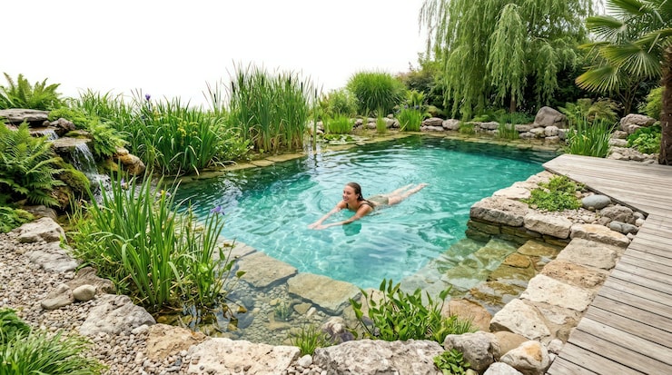 Créer un éden avec une piscine naturelle : nos conseils de paysagiste